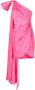 Marchesa Notte Asymmetrische mini-jurk Roze - Thumbnail 1