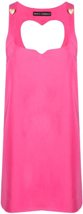 Marco Rambaldi Mouwloze jurk Roze