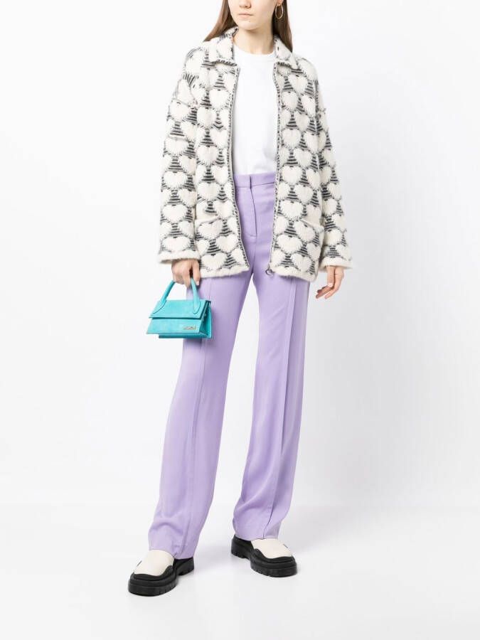 Marco Rambaldi Vest met hartprint Wit