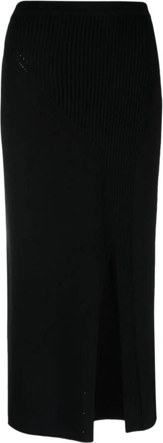 Marco Rambaldi High waist rok Zwart