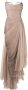 Maria Lucia Hohan Gedrapeerde avondjurk Beige - Thumbnail 1