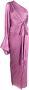 Maria Lucia Hohan Geplooide avondjurk Roze - Thumbnail 1