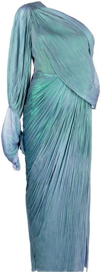 Maria Lucia Hohan Asymmetrische jurk Blauw