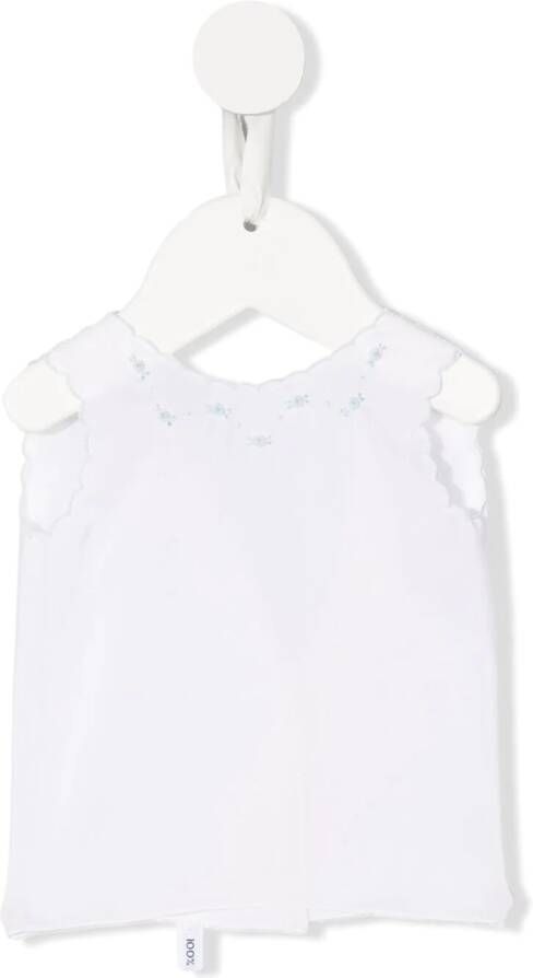 Mariella Ferrari Blouse met borduurwerk Wit