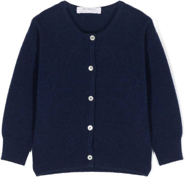 Mariella Ferrari Kasjmier vest Blauw