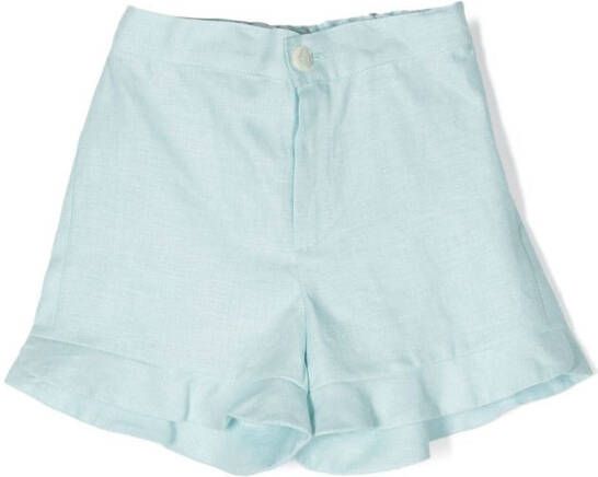 Mariella Ferrari Linnen shorts Blauw