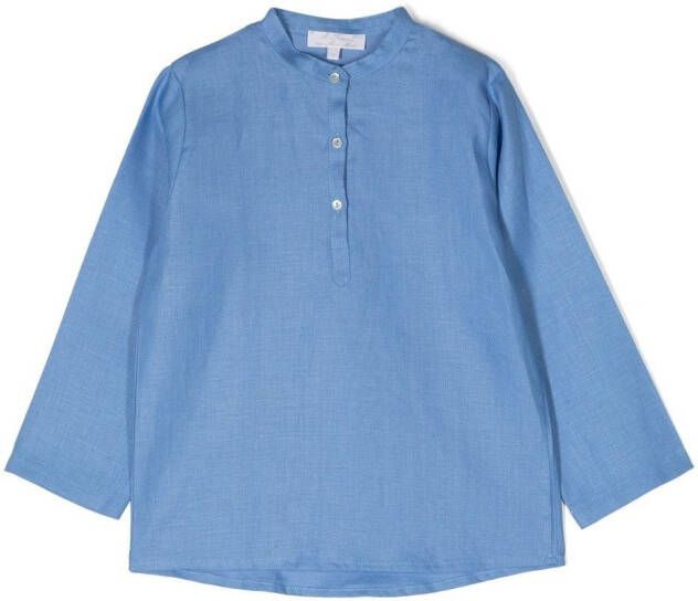 Mariella Ferrari Linnen shirt Blauw