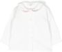 Mariella Ferrari Overhemd met geborduurde bloe Wit - Thumbnail 1