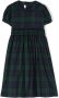 Mariella Ferrari Geruite midi-jurk Blauw - Thumbnail 1