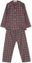 Mariella Ferrari Pyjama met tartan ruit Rood - Thumbnail 1