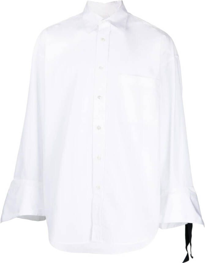 Marina yee Oversized shirt Wit