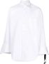 Marina yee Oversized shirt Wit - Thumbnail 1