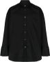Marina yee Oversized shirt Zwart - Thumbnail 1