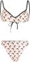 Marine Serre Bikini met maanprint Beige - Thumbnail 1