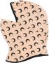 Marine Serre Bivakmuts met maanprint Beige - Thumbnail 1