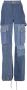 Marine Serre High waist jeans Blauw - Thumbnail 1