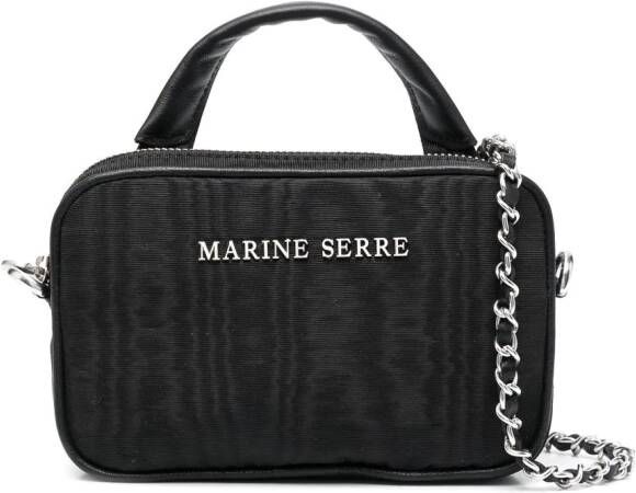 Marine Serre Madame kleine schoudertas Zwart
