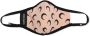 Marine Serre Mondkapje met logoprint Beige - Thumbnail 1