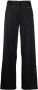 Marine Serre Pantalon met print Zwart - Thumbnail 1