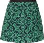 Marine Serre Rok met jacquard Groen - Thumbnail 1