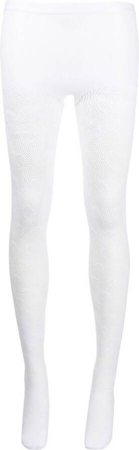 Marine Serre Visnet panty Wit
