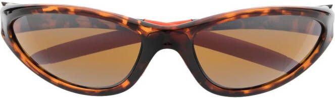 Marine Serre x Vuarnet zonnebril Oranje