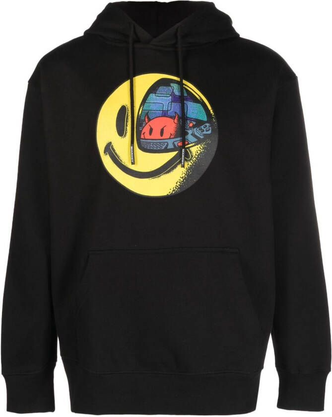 MARKET Hoodie met print Zwart