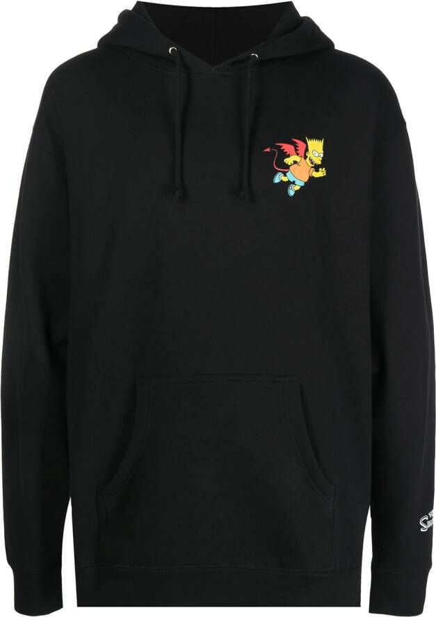 MARKET Hoodie met print Zwart