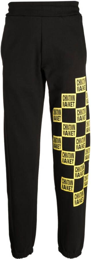 MARKET Joggingbroek met label Zwart