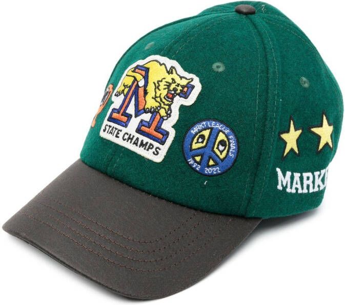 MARKET Pet met patch Groen