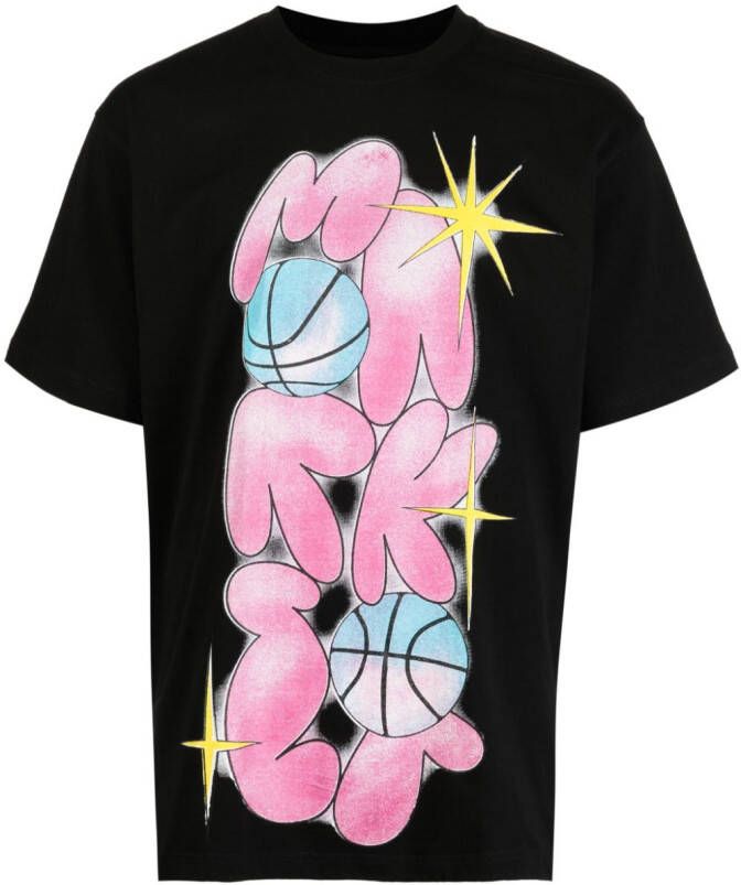 MARKET T-shirt met ronde hals Zwart