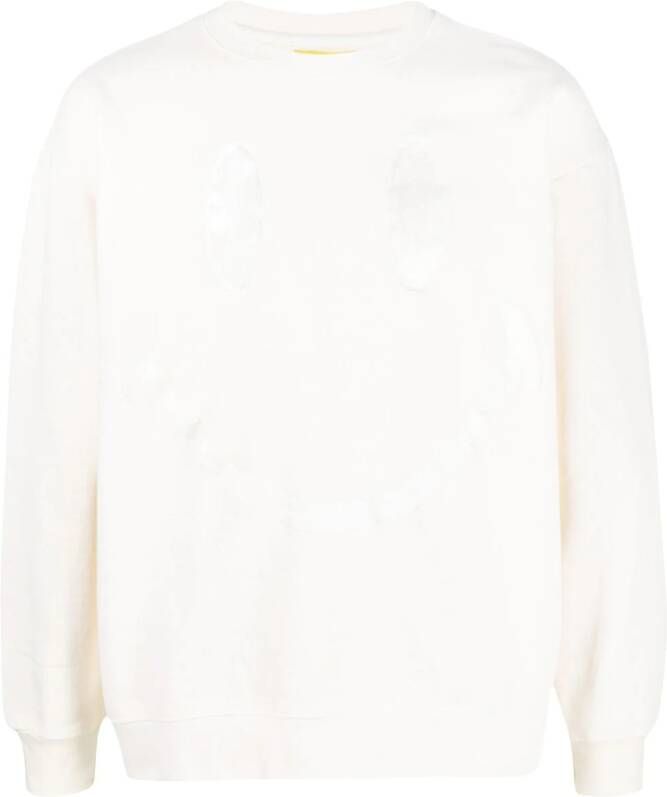 MARKET Sweater met borduurwerk Beige