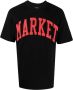 MARKET T-shirt met logoprint Zwart - Thumbnail 1