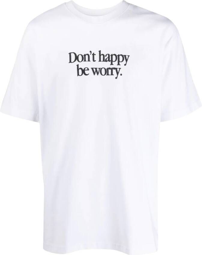 MARKET T-shirt met tekst Wit