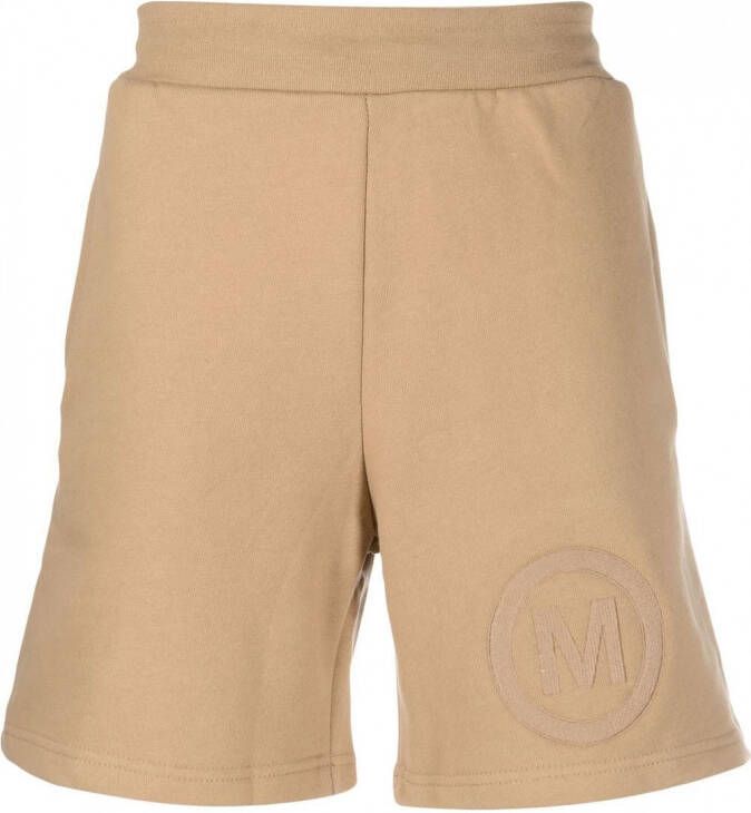 MARKET Trainingsshorts met geborduurd logo Bruin