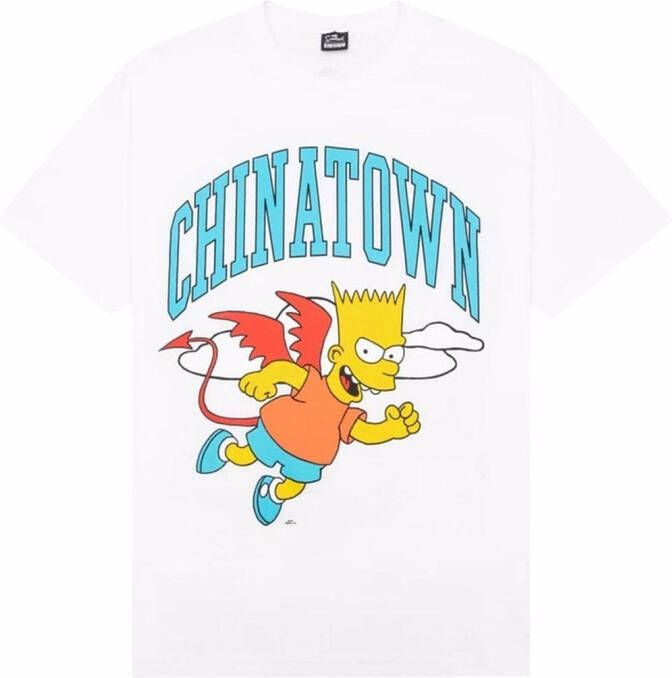MARKET x The Simpsons Devil Arc T-shirt Wit