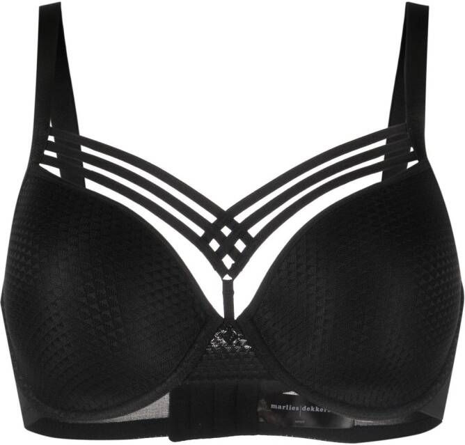 Marlies Dekkers Bh met diepe hals Zwart