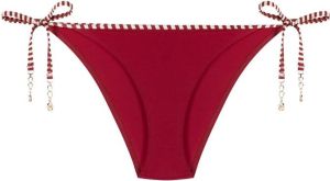 Marlies Dekkers Bikinislip met gestrikte zijkanten Rood