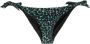 Marlies Dekkers panthera tie and bow slip black and green - Thumbnail 2