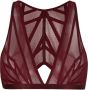 Marlies Dekkers the illusionist bralette unwired unpadded cabernet red - Thumbnail 2