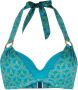 Marlies Dekkers oceana push up bikini top wired padded lagoon blue and green - Thumbnail 3