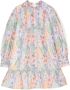 MARLO Thalia jurk met bloe print Veelkleurig - Thumbnail 1