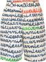 Marni Bermuda shorts met logoprint Wit - Thumbnail 1