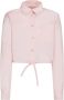 Marni Cropped popeline blouse Roze - Thumbnail 1