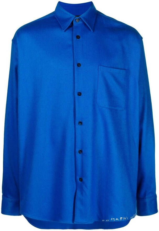 Marni Button-down overhemd Blauw