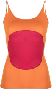 Marni Hemd met contrasterende patch Oranje