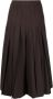 Marni Cropped plooibroek Bruin - Thumbnail 1