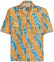 Marni Overhemd met opgestikte zak Oranje - Thumbnail 1