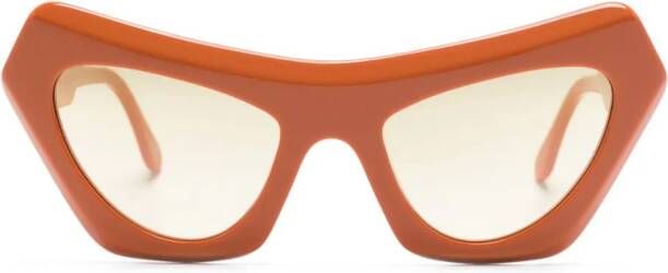 Marni Eyewear Devil's Pool zonnebril Oranje