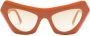 Marni Eyewear Devil's Pool zonnebril Oranje - Thumbnail 1